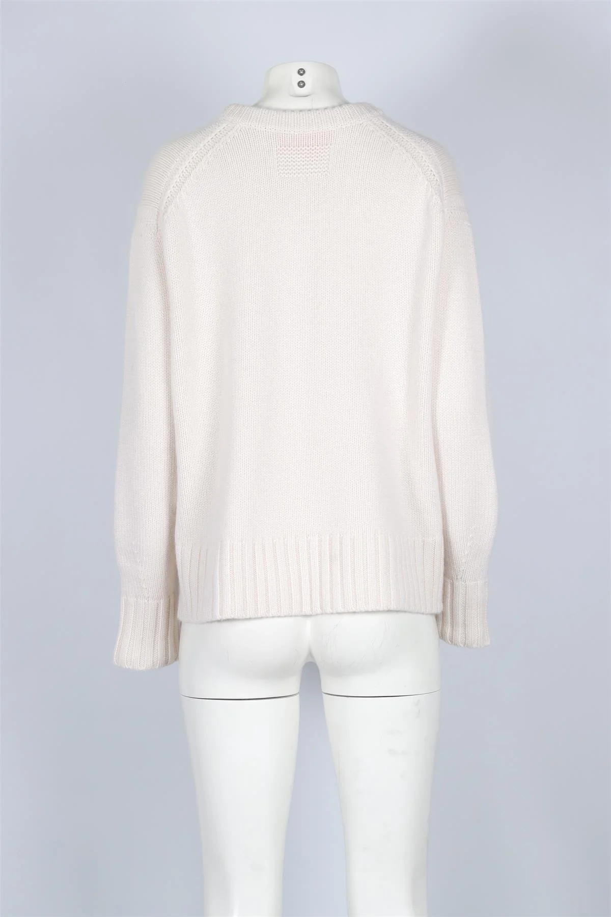 GUEST IN RESIDENCE CREAM CASHMERE SWEATER MEDIUM - Image 4