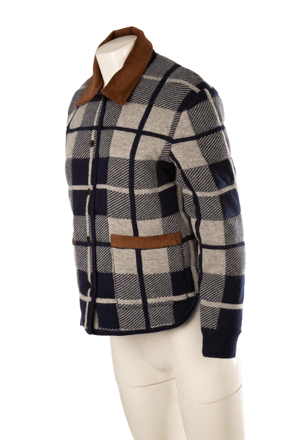 GUEST IN RESIDENCE NAVY CASHMERE JACKET XSMALL - Image 3