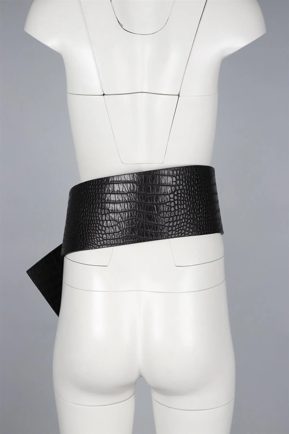 HAIDER ACKERMANN BLACK 2011 LEATHER WAIST BELT SMALL - Image 10