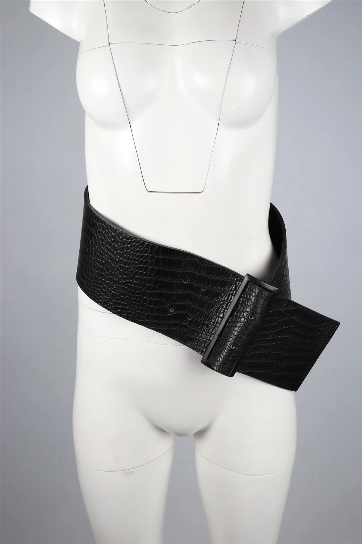 HAIDER ACKERMANN BLACK 2011 LEATHER WAIST BELT SMALL - Image 9