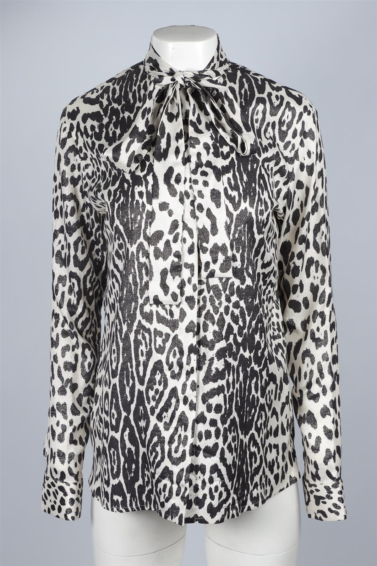 HAIDER ACKERMANN MULTI SILK TOP FR 40 UK 12 - Image 2