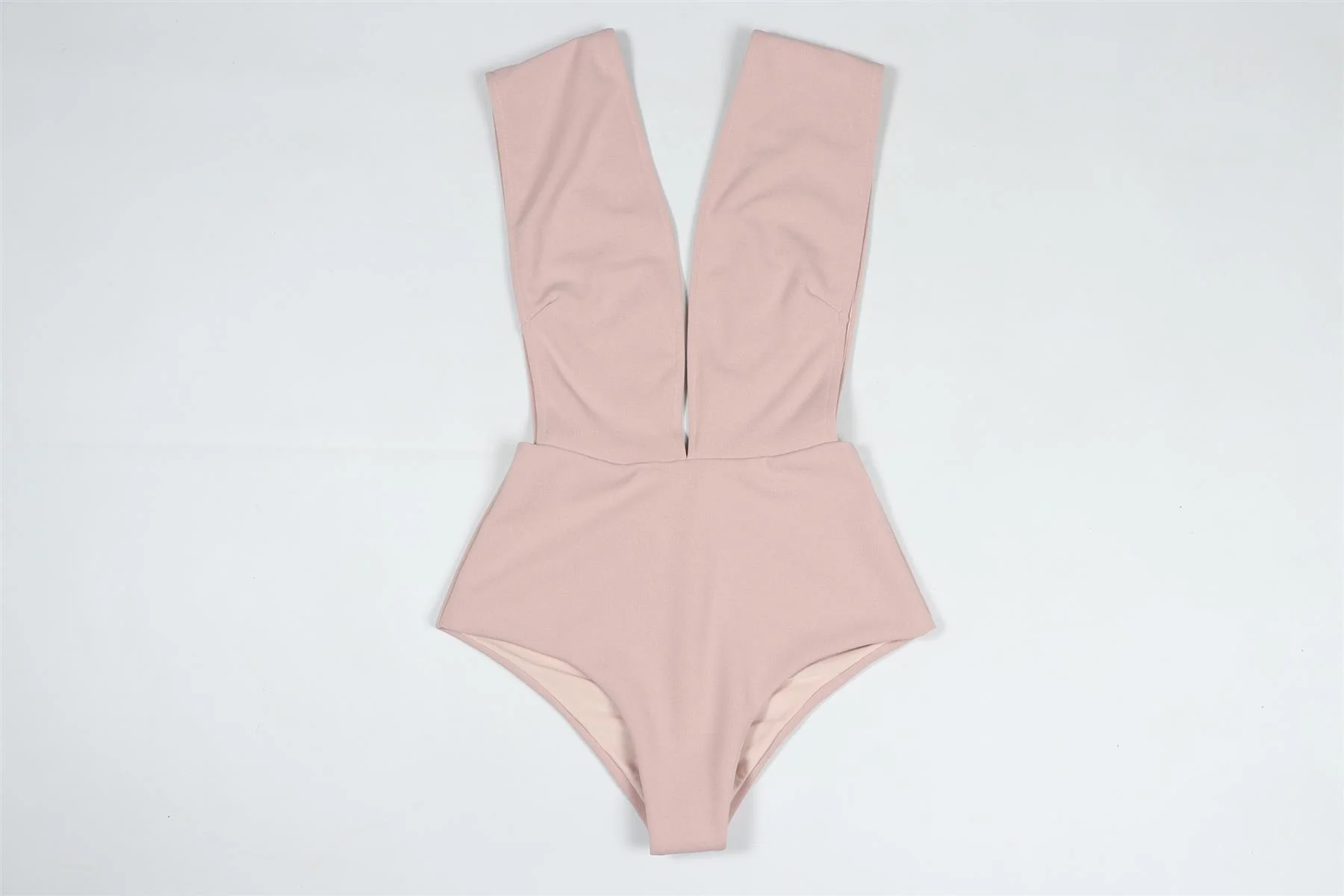 HAIGHT PINK CREPE SWIMSUIT SMALL - Image 2