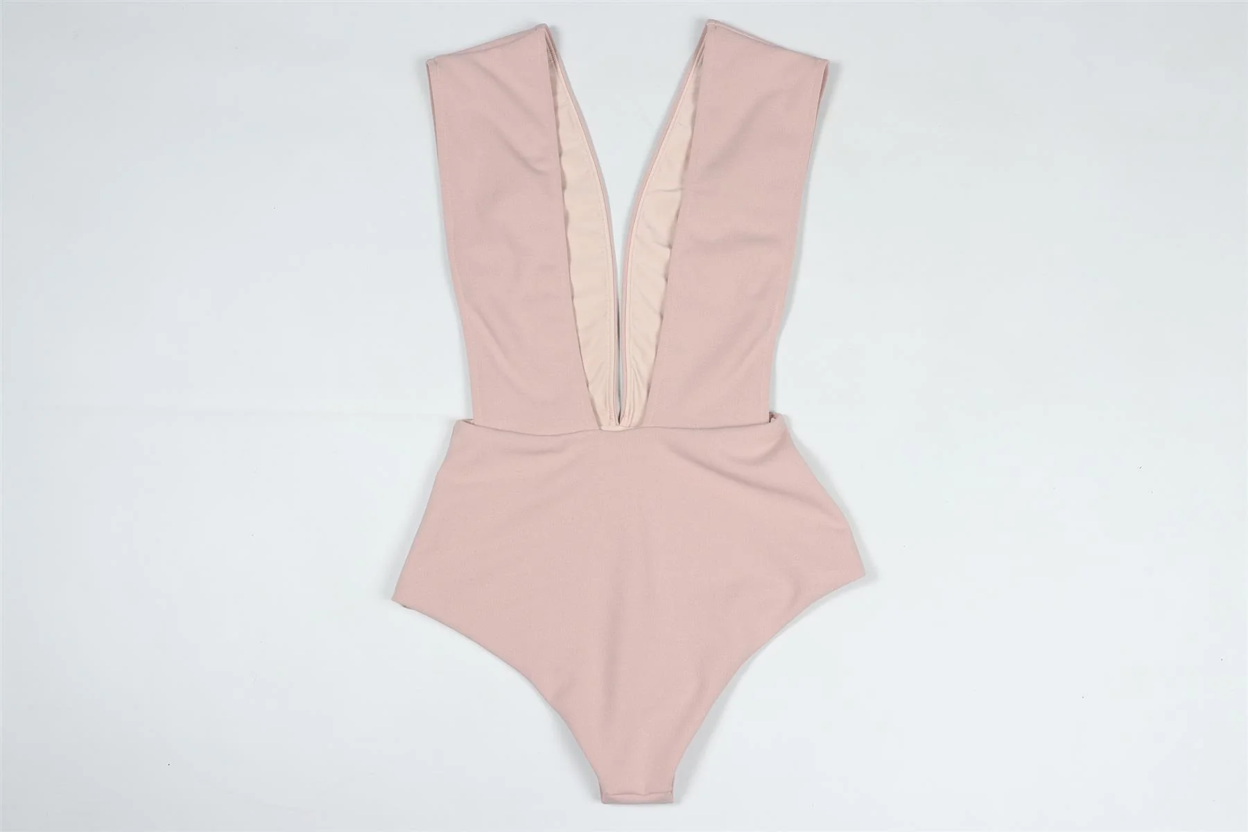 HAIGHT PINK CREPE SWIMSUIT SMALL - Image 4
