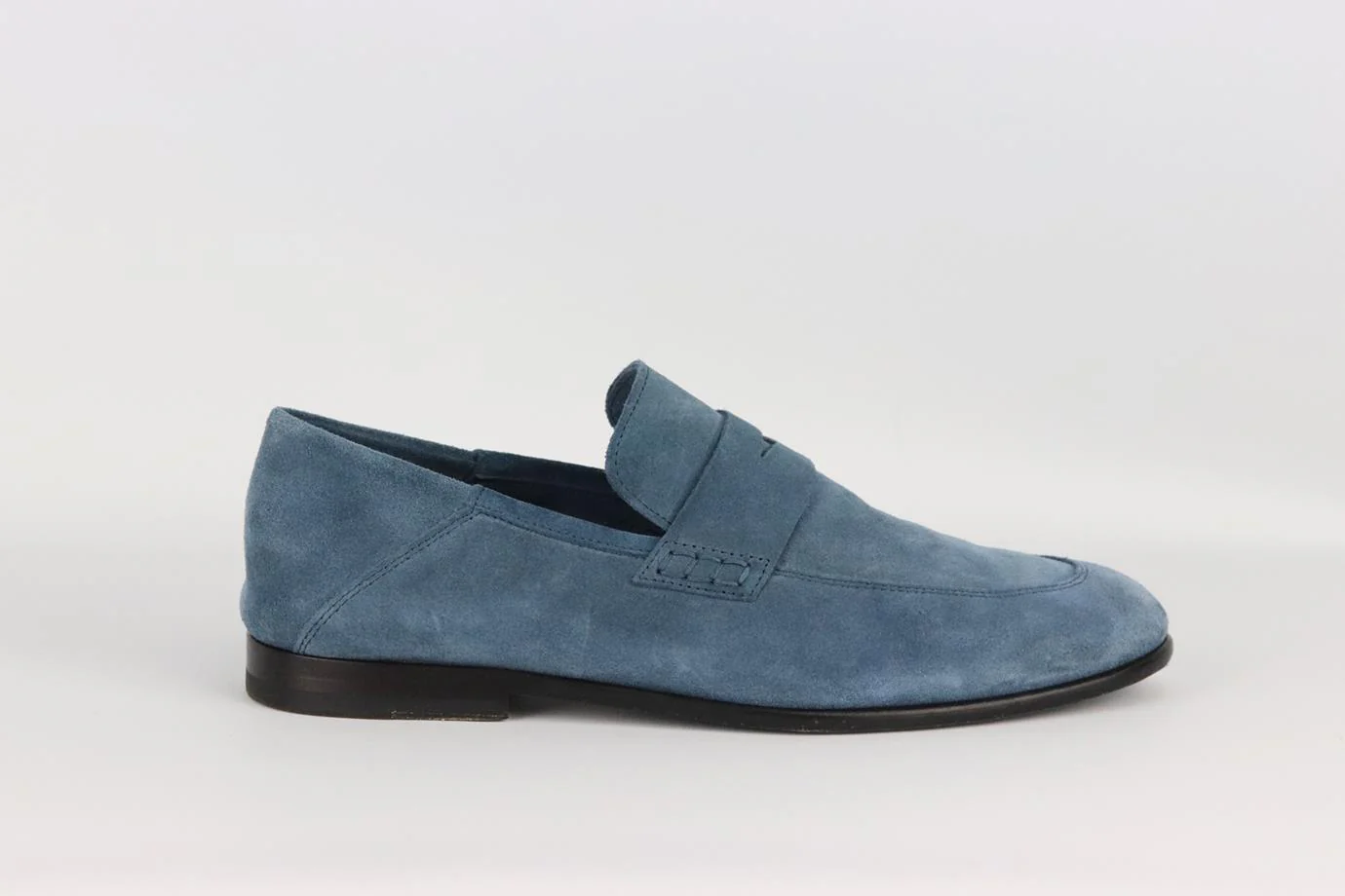 HARRYS OF LONDON MEN'S SUEDE LOAFERS EU 41.5 UK 7.5 US 8.5 - Image 2
