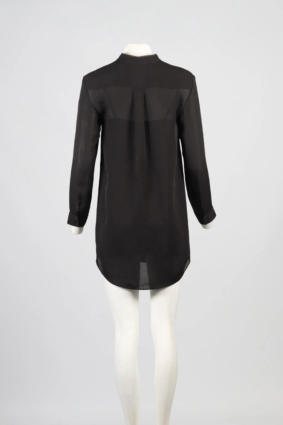 HAUTE HIPPIE SILK MINI DRESS MEDIUM - Image 4