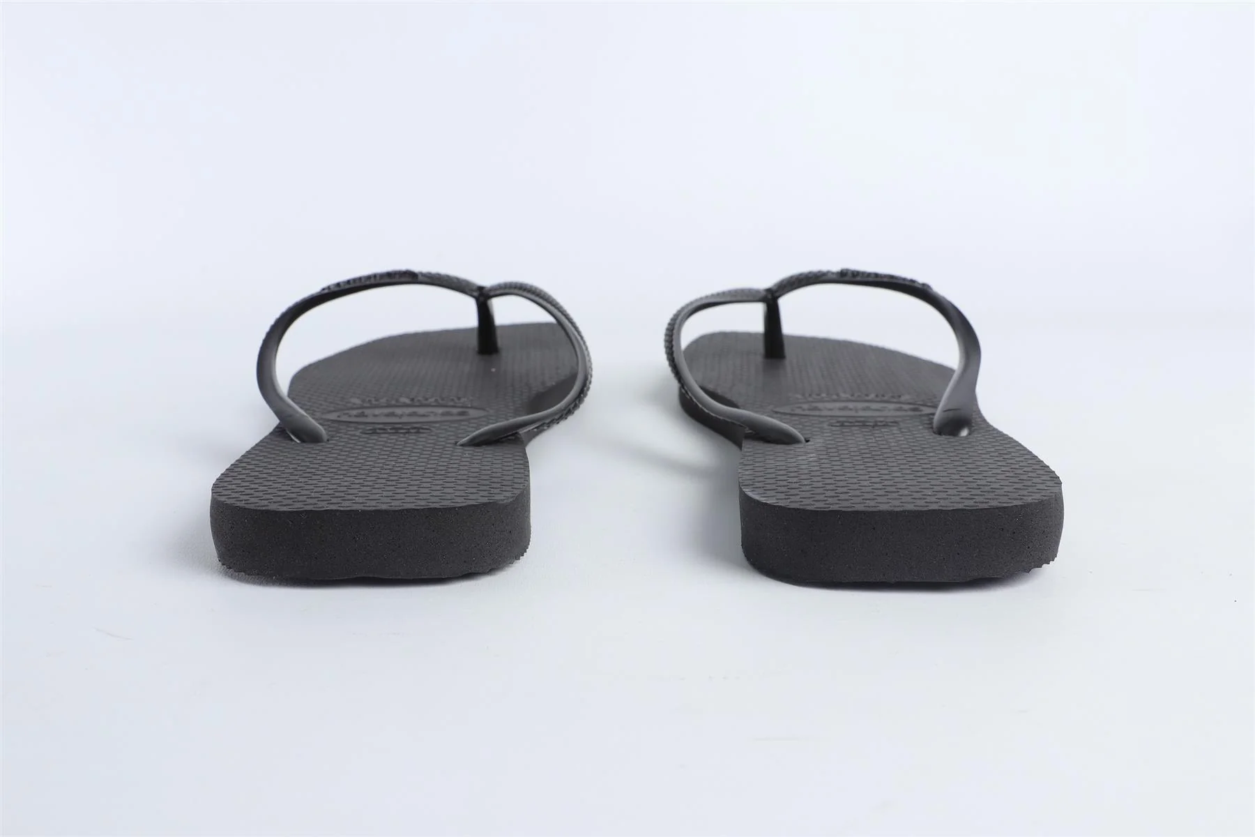 HAVAIANAS BLACK FLIP FLOPS EU 37-38 UK 4-5 US 7-8 - Image 5