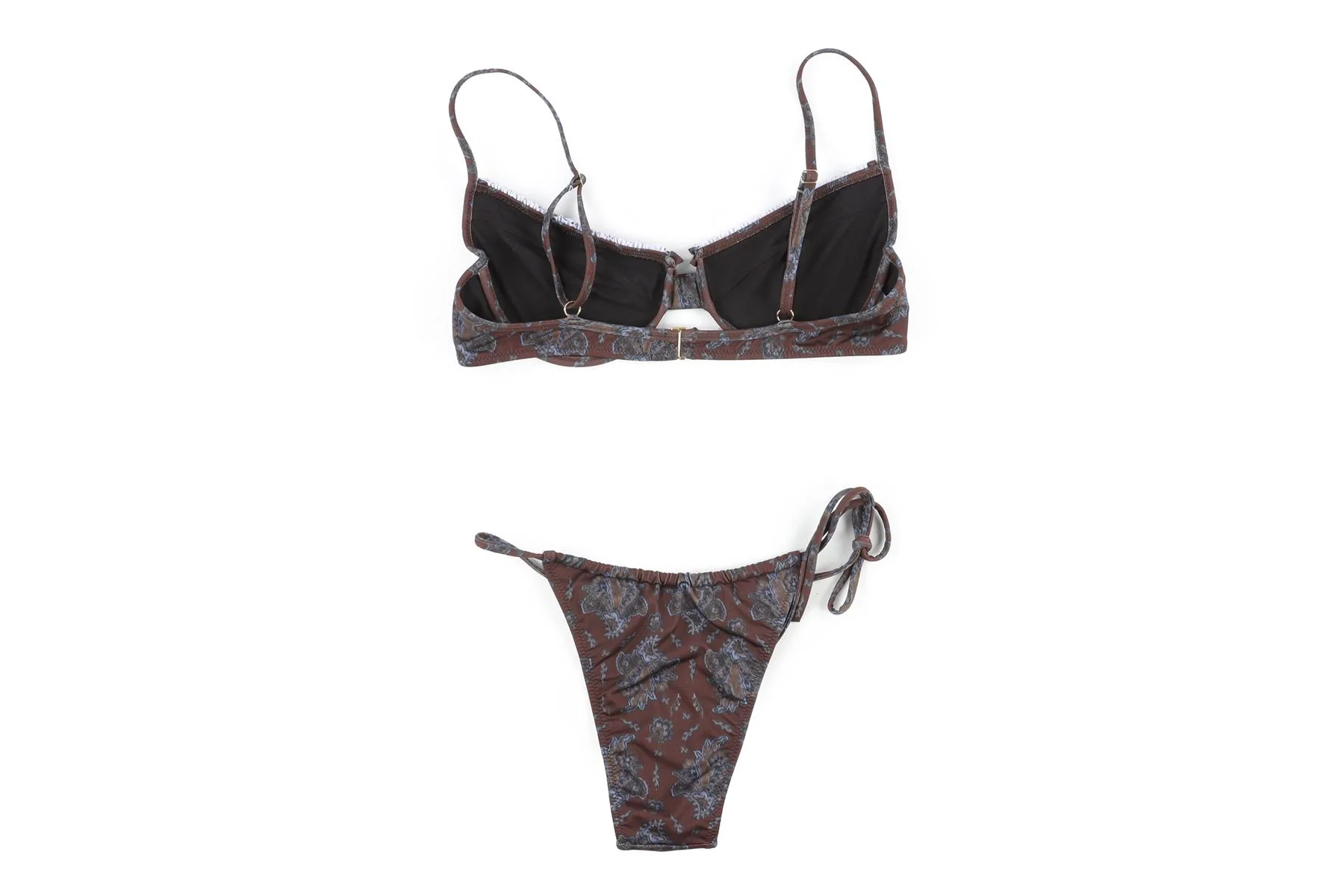 HEAVY MANNERS BROWN BIKINI SMALL - Image 4
