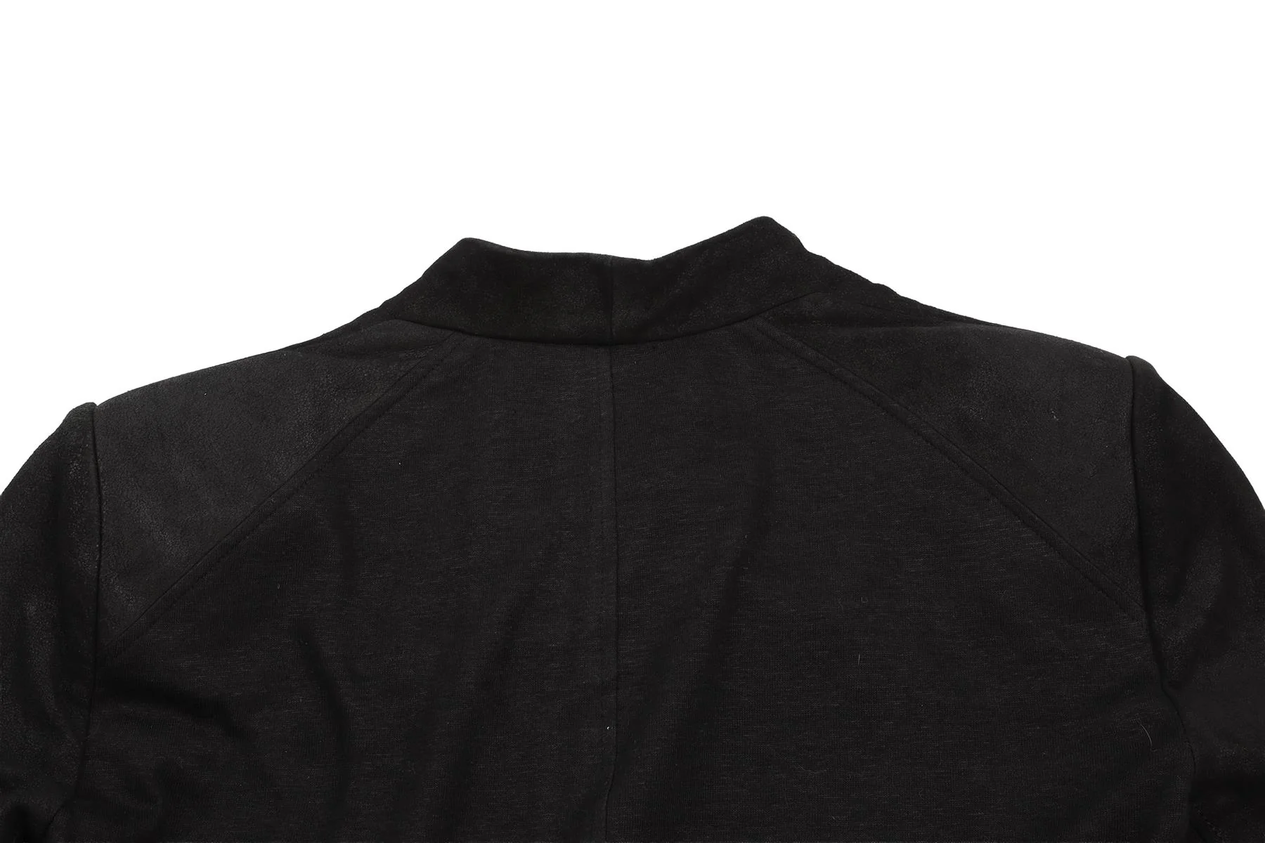HELMUT LANG BLACK LINEN JACKET SMALL - Image 4