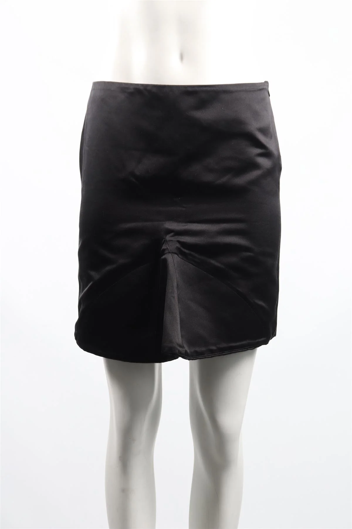 HELMUT LANG VINTAGE SILK MINI SKIRT IT 40 UK 8 - Image 2