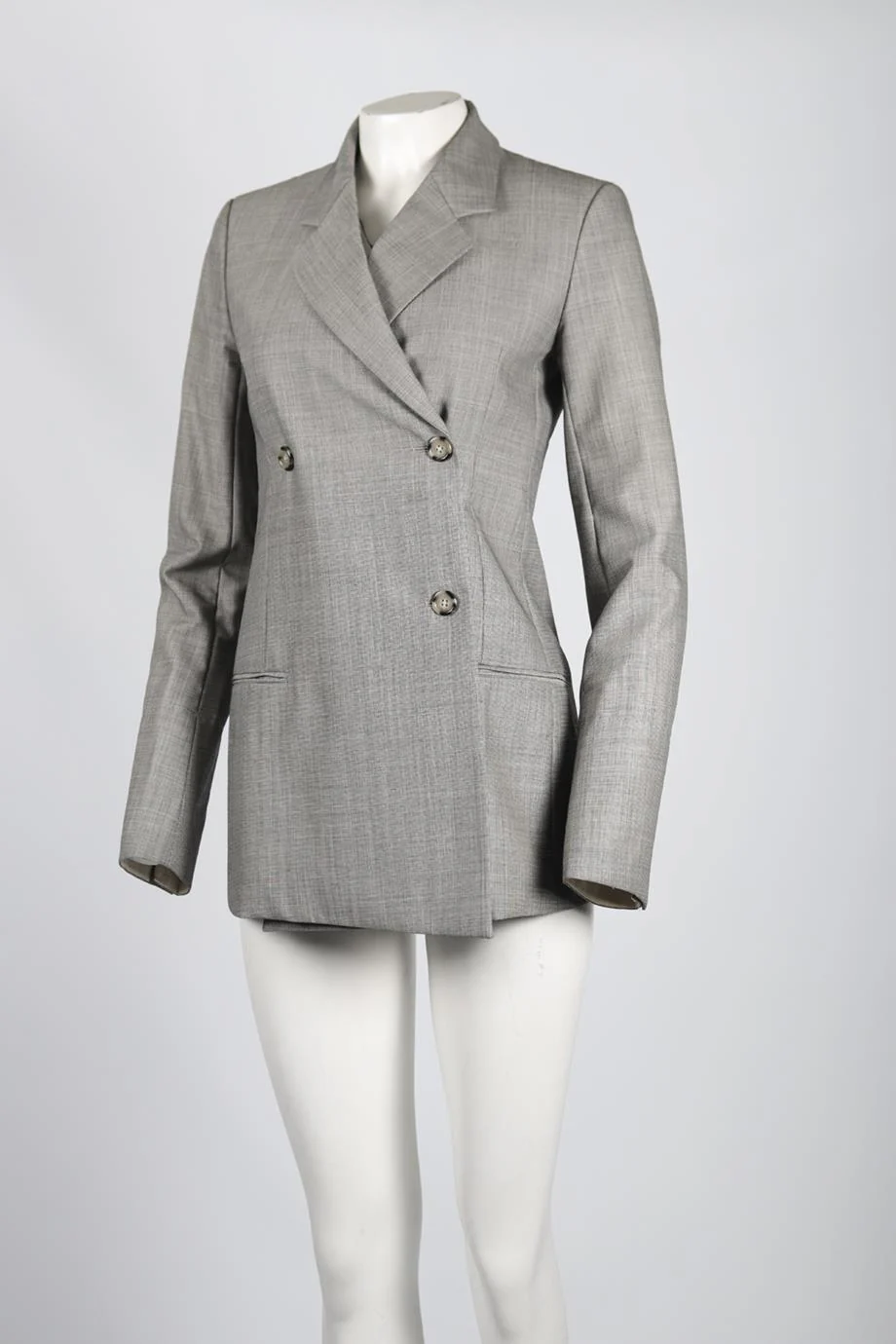 HELMUT LANG WOOL BLEND BLAZER US 2 UK 6 - Image 3