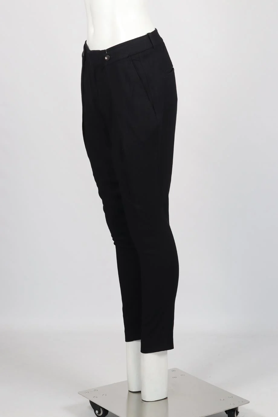 HELMUT LANG WOVEN TAPERED PANTS XSMALL - Image 3