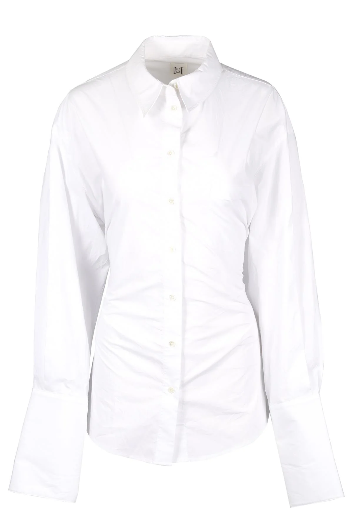 HELSA WHITE COTTON SHIRT SMALL - Image 5