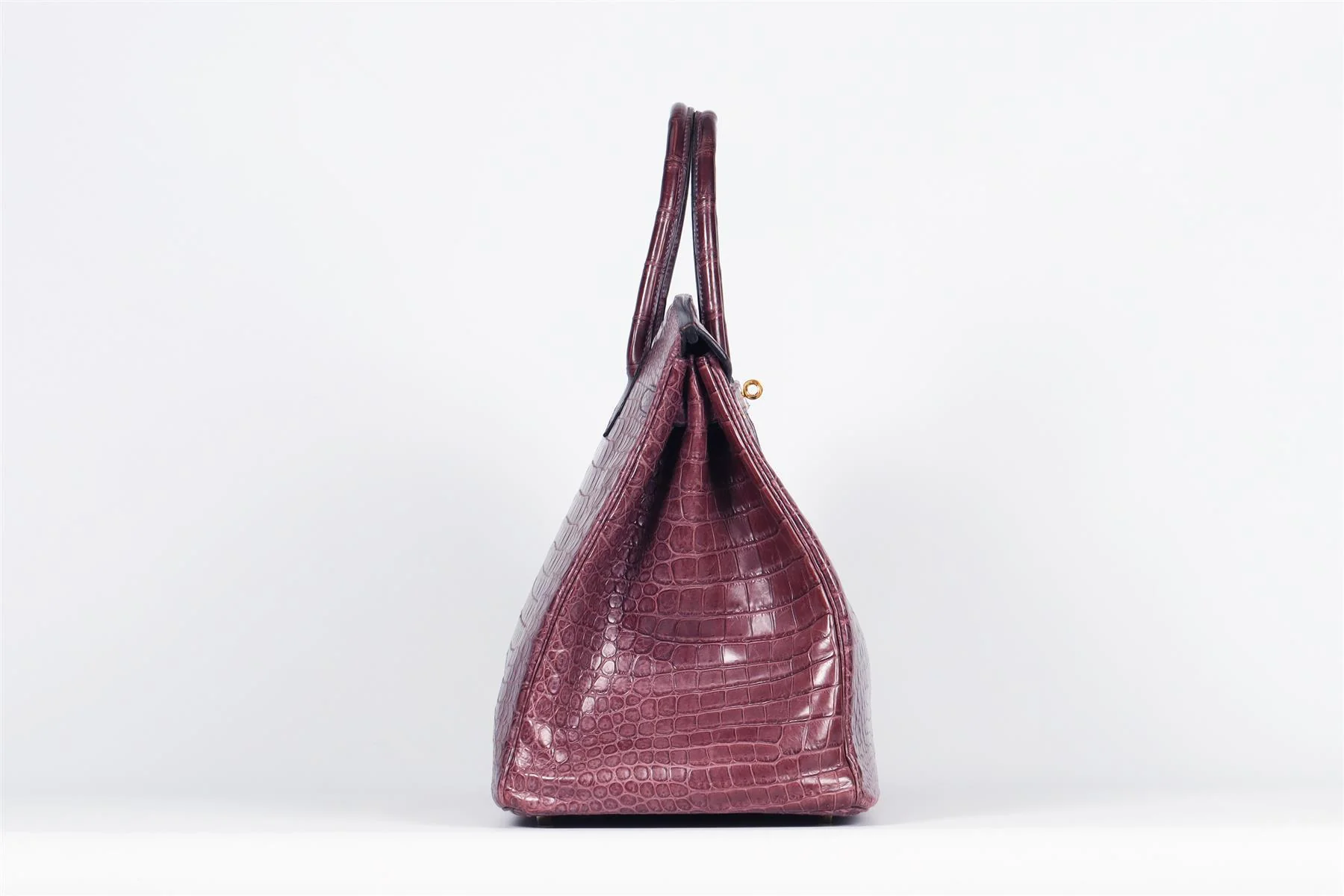 HERMÈS 2009 BIRKIN 40CM MATTE ALLIGATOR LEATHER BAG - Image 4
