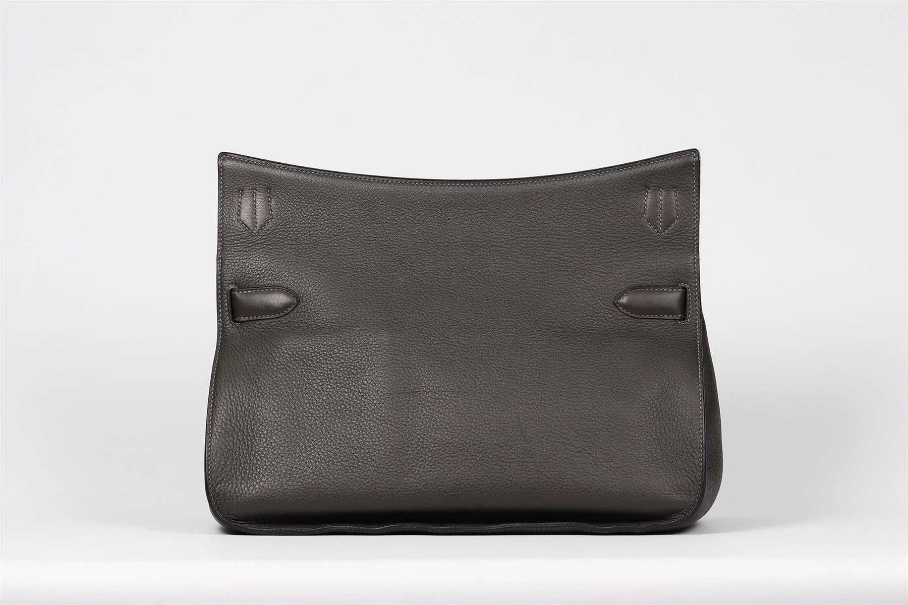 HERMÈS 2009 JYPSIERE 36CM CLEMENCE LEATHER SHOULDER BAG - Image 6