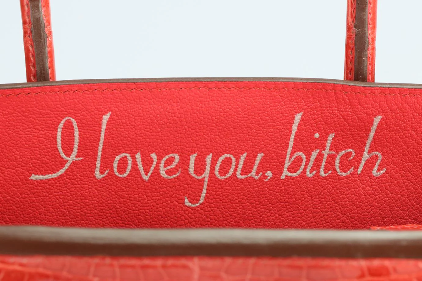 HERMÈS 2011 BIRKIN 35CM SHINY POROSUS CROCODILE LEATHER BAG - Image 11