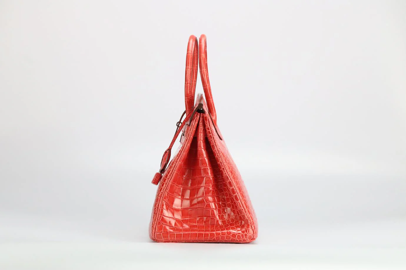 HERMÈS 2011 BIRKIN 35CM SHINY POROSUS CROCODILE LEATHER BAG - Image 15