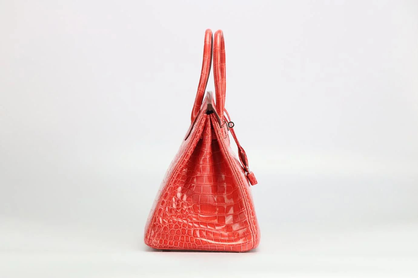 HERMÈS 2011 BIRKIN 35CM SHINY POROSUS CROCODILE LEATHER BAG - Image 16