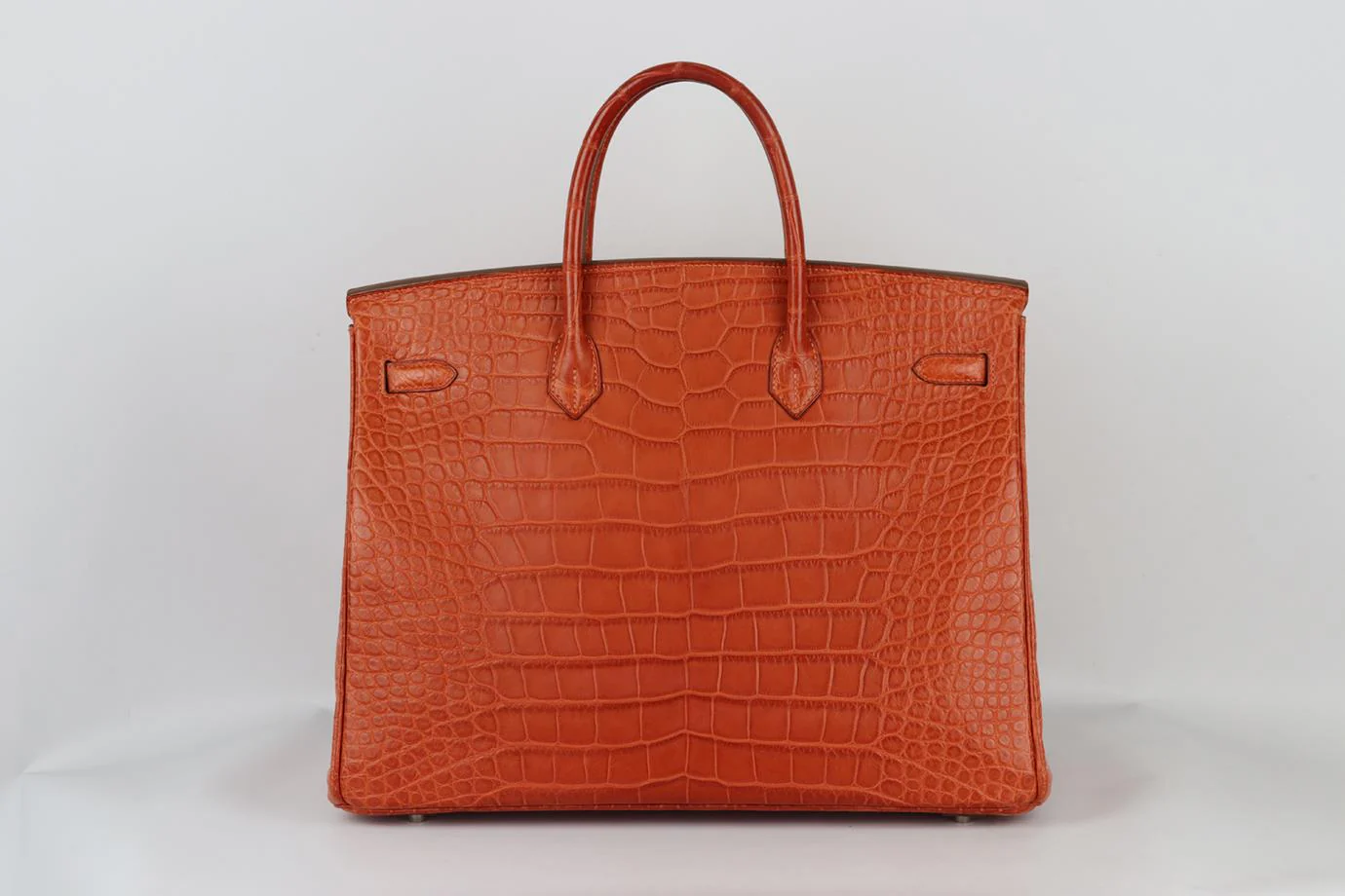 HERMÈS 2011 BIRKIN 40CM MATTE ALLIGATOR MISSISSIPPIENSIS LEATHER BAG - Image 3