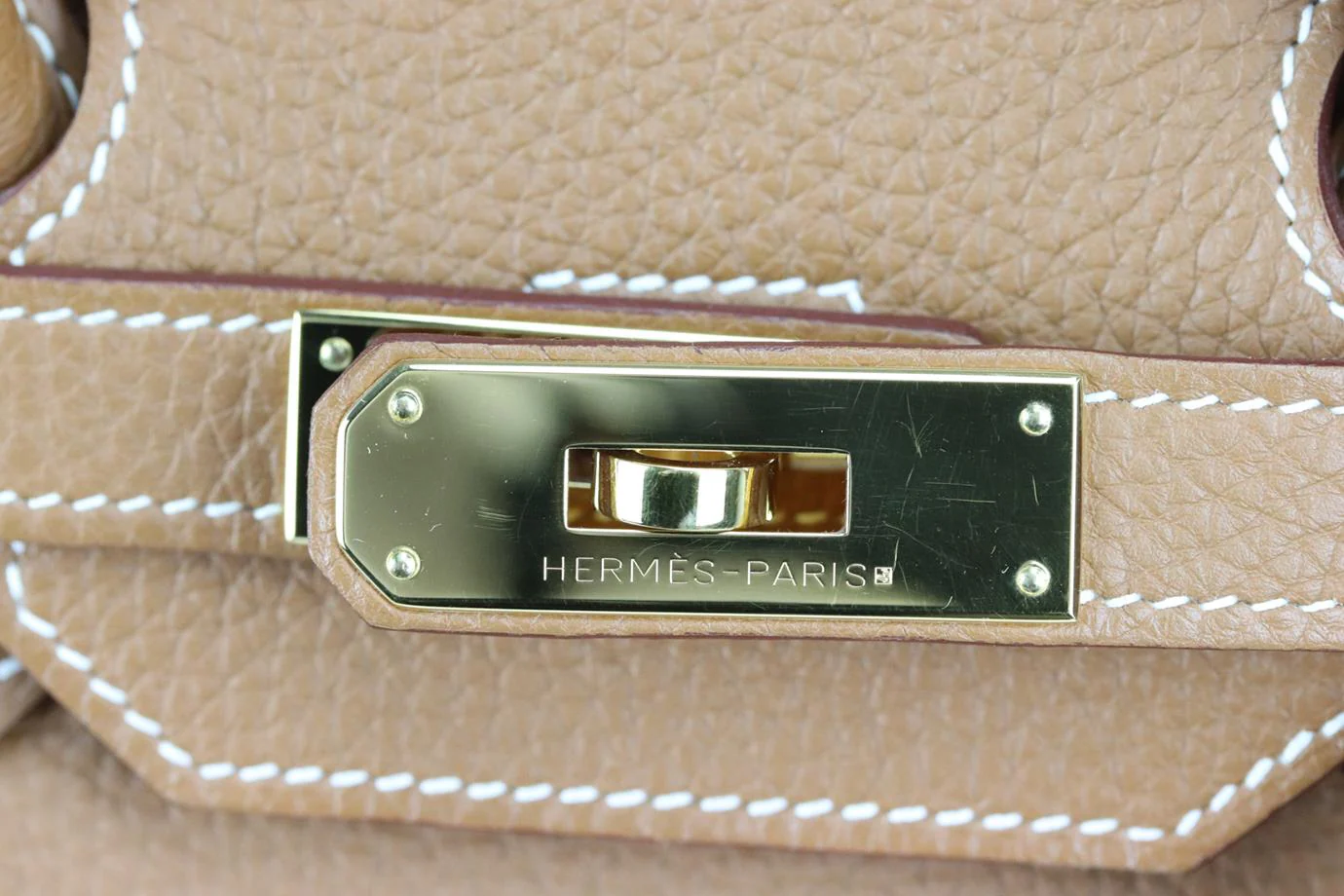 HERMÈS 2012 BIRKIN 35CM VEAU TOGO LEATHER BAG - Image 11