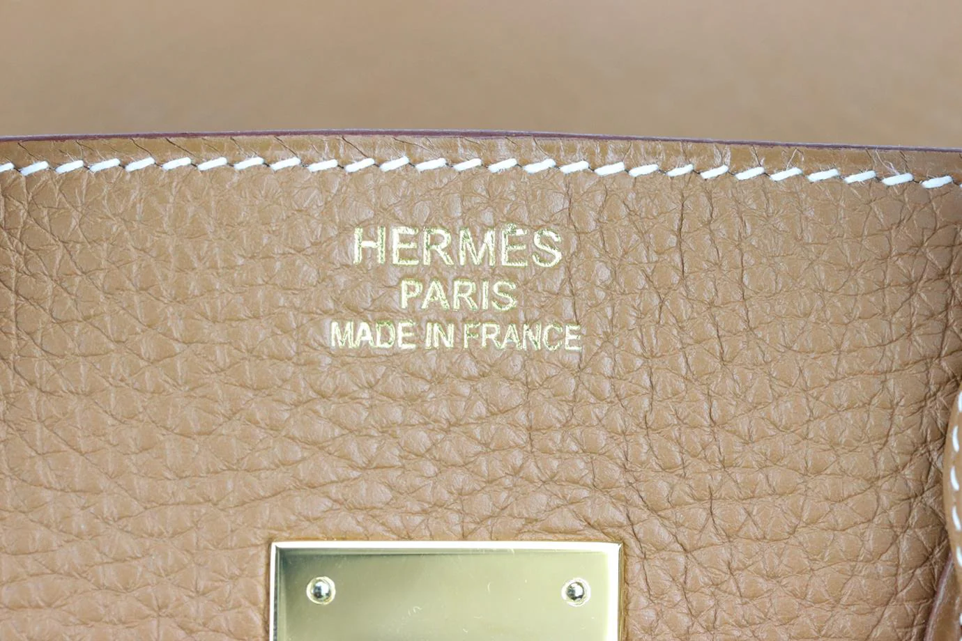 HERMÈS 2012 BIRKIN 35CM VEAU TOGO LEATHER BAG - Image 12