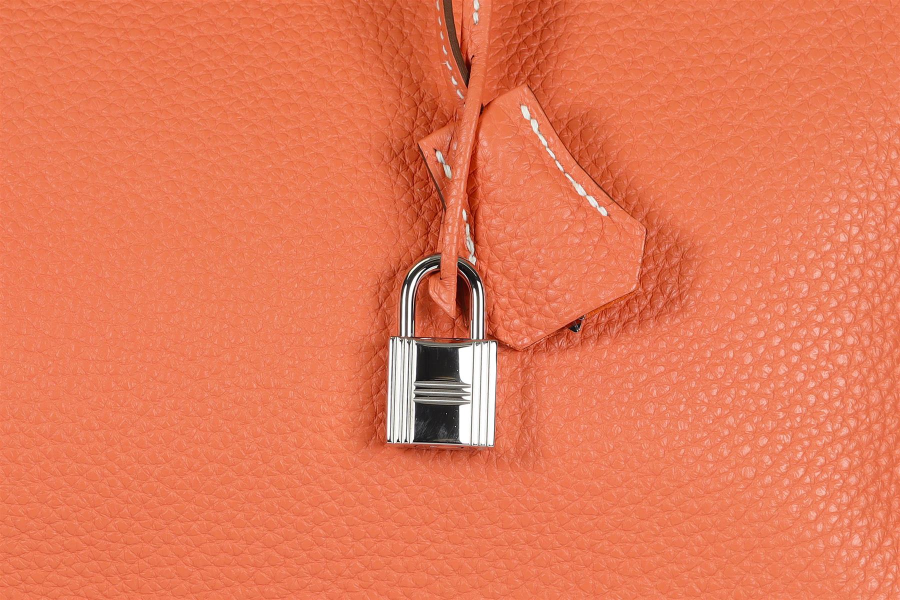 HERMÈS 2013 BIRKIN 35CM CLEMENCE LEATHER BAG - Image 10