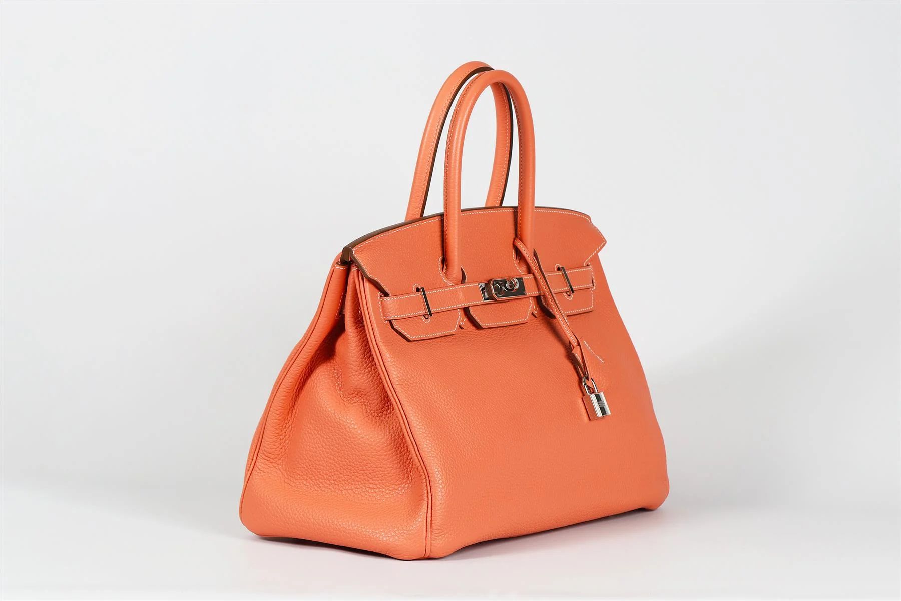 HERMÈS 2013 BIRKIN 35CM CLEMENCE LEATHER BAG - Image 6