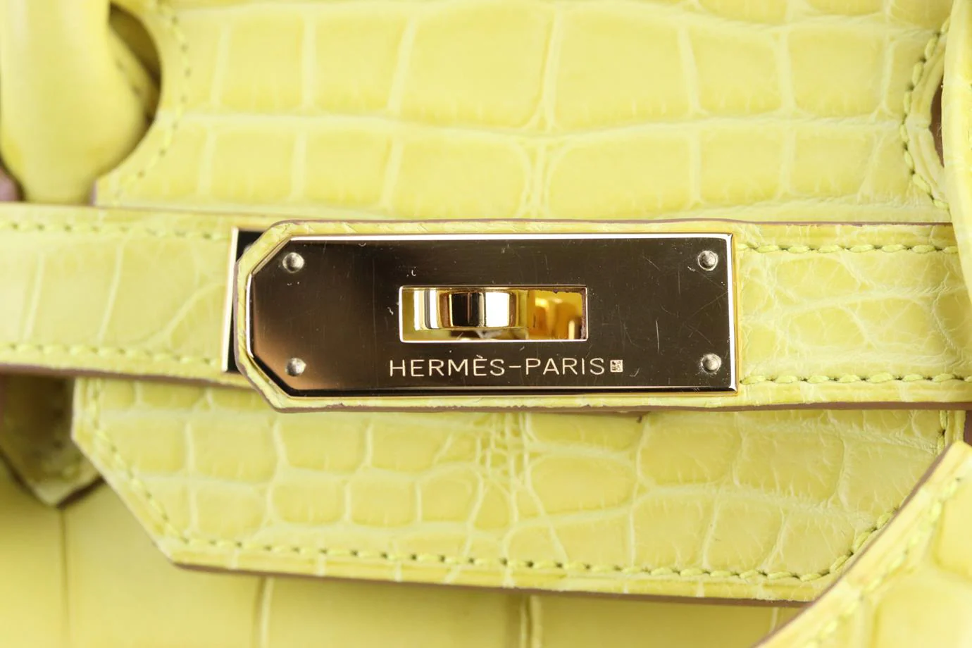 HERMÈS 2013 BIRKIN 35CM MATTE ALLIGATOR MISSISSIPPIENSIS LEATHER BAG - Image 11