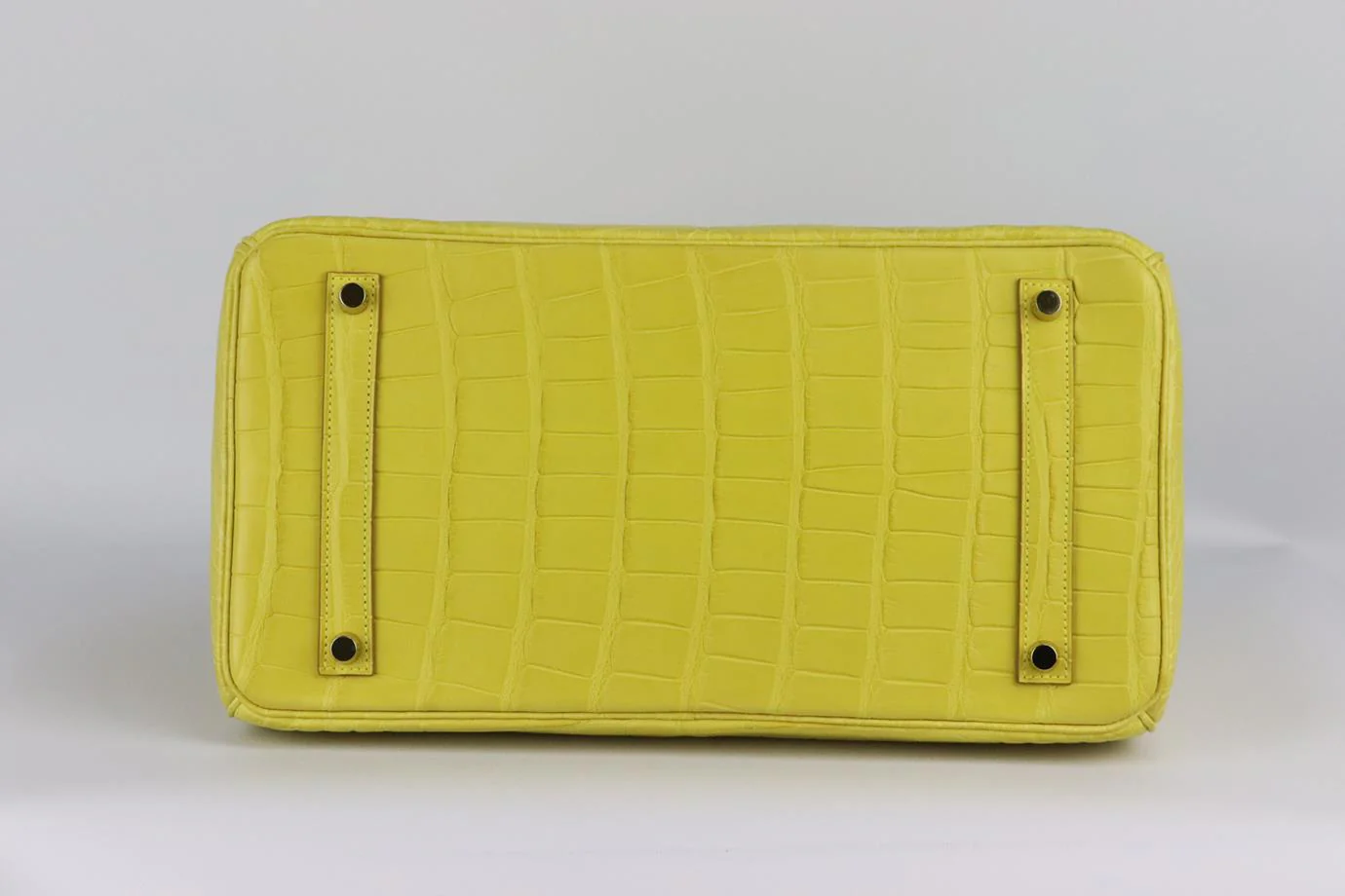 HERMÈS 2013 BIRKIN 35CM MATTE ALLIGATOR MISSISSIPPIENSIS LEATHER BAG - Image 6
