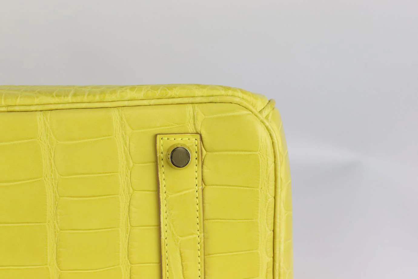 HERMÈS 2013 BIRKIN 35CM MATTE ALLIGATOR MISSISSIPPIENSIS LEATHER BAG - Image 8
