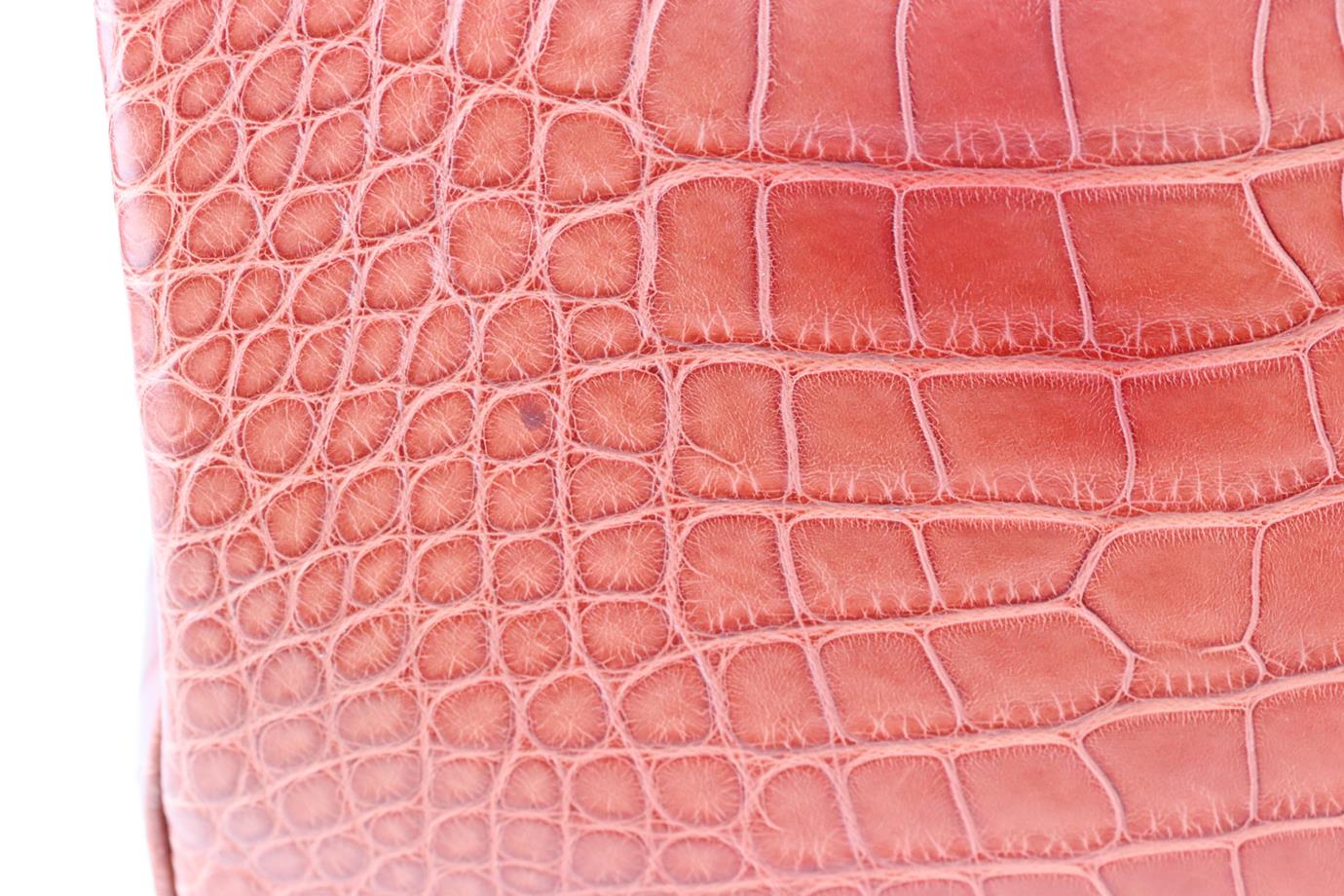 HERMÈS 2013 BIRKIN 35CM MATTE ALLIGATOR MISSISSIPPIENSIS LEATHER BAG - Image 7