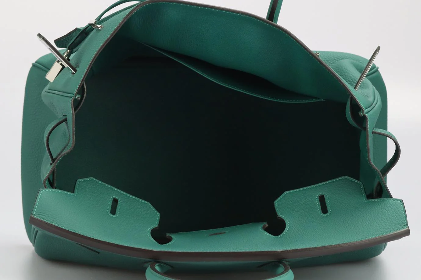 HERMÈS 2013 BIRKIN 35CM MAURICE LEATHER BAG - Image 11