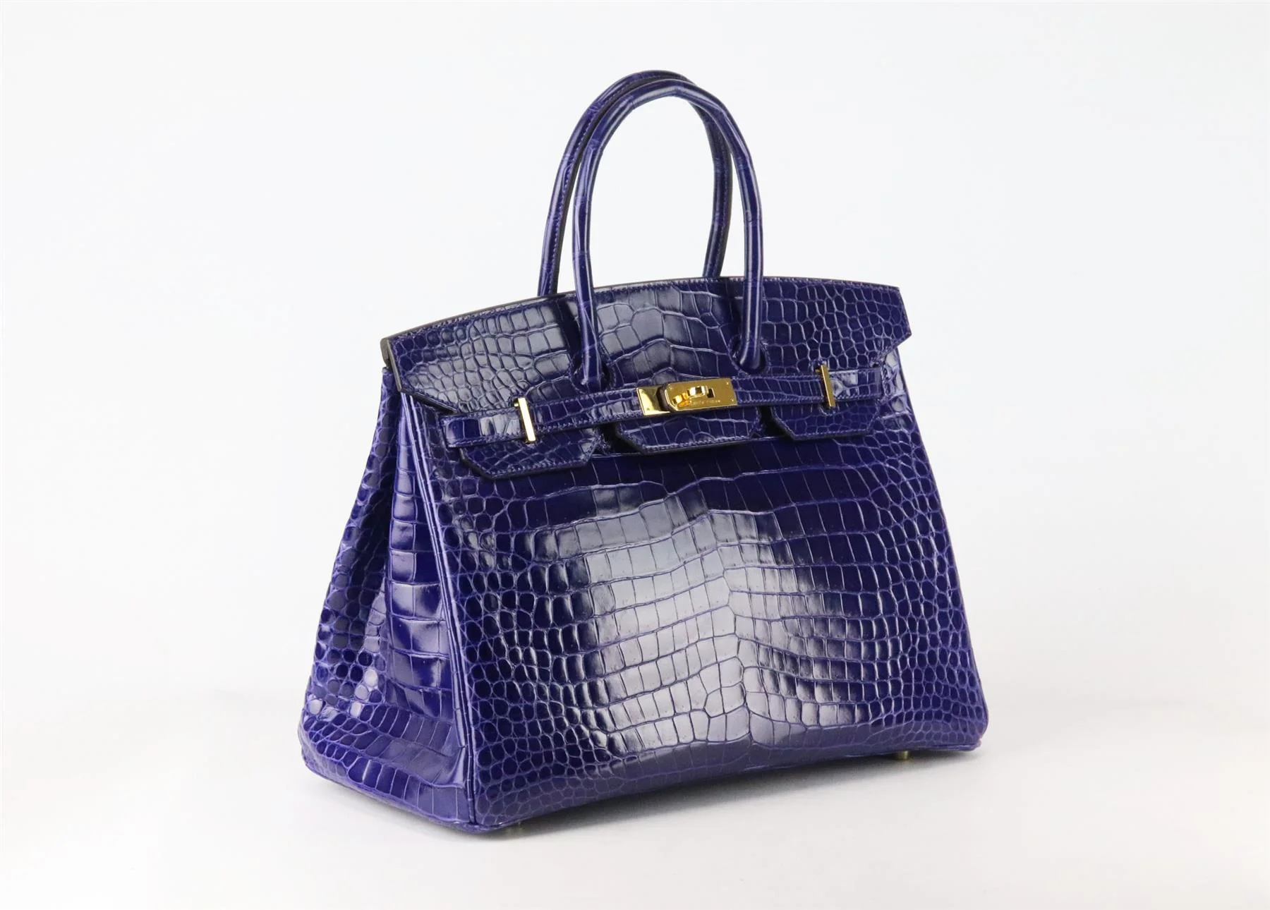 HERMÈS 2014 BIRKIN 35CM POROSUS CROCODILE LEATHER BAG - Image 3
