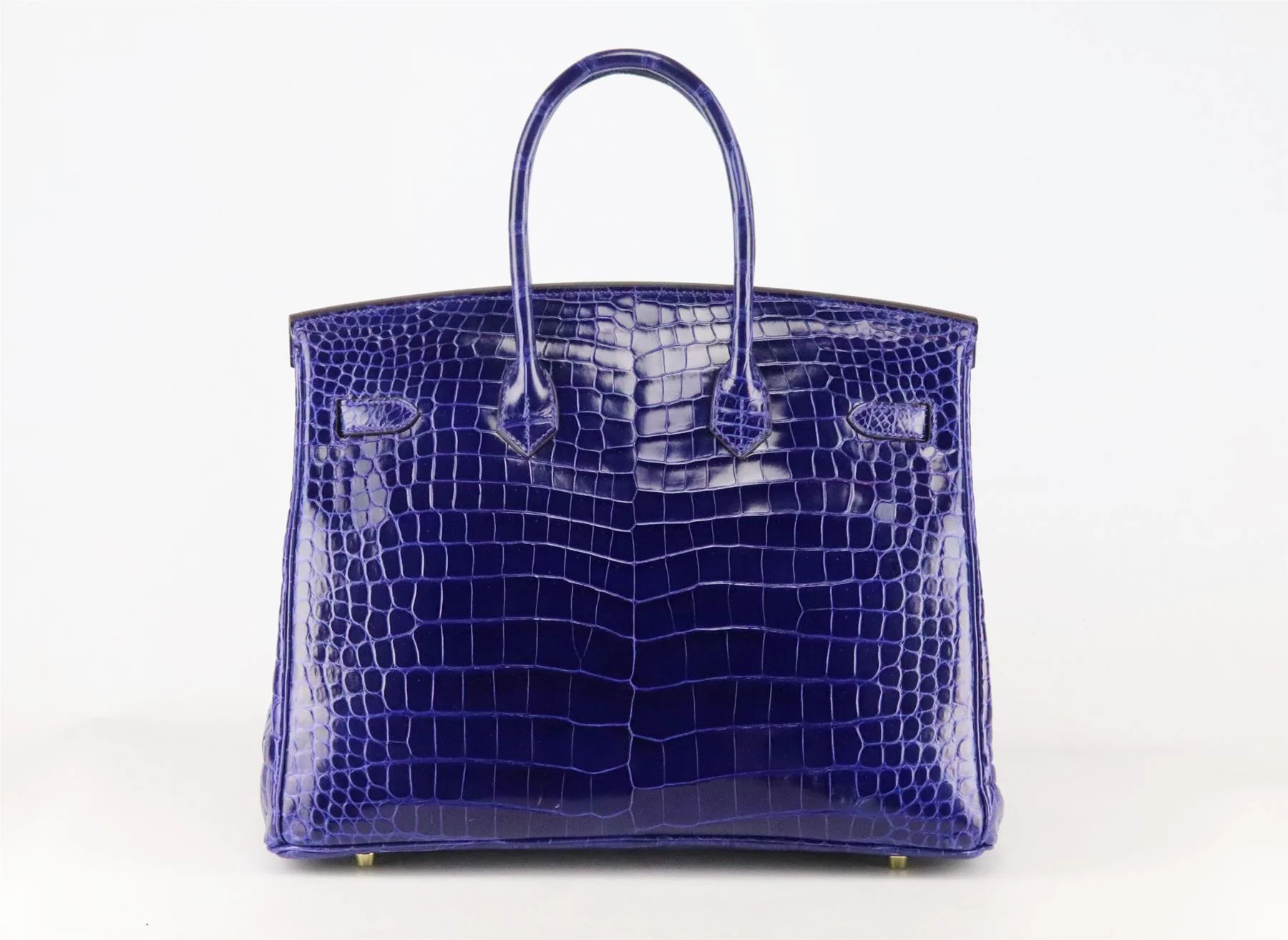 HERMÈS 2014 BIRKIN 35CM POROSUS CROCODILE LEATHER BAG - Image 6