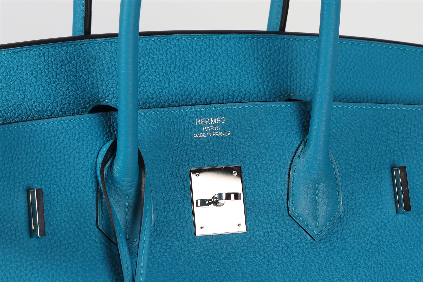 HERMÈS 2014 BIRKIN 35CM TOGO LEATHER BAG - Image 8