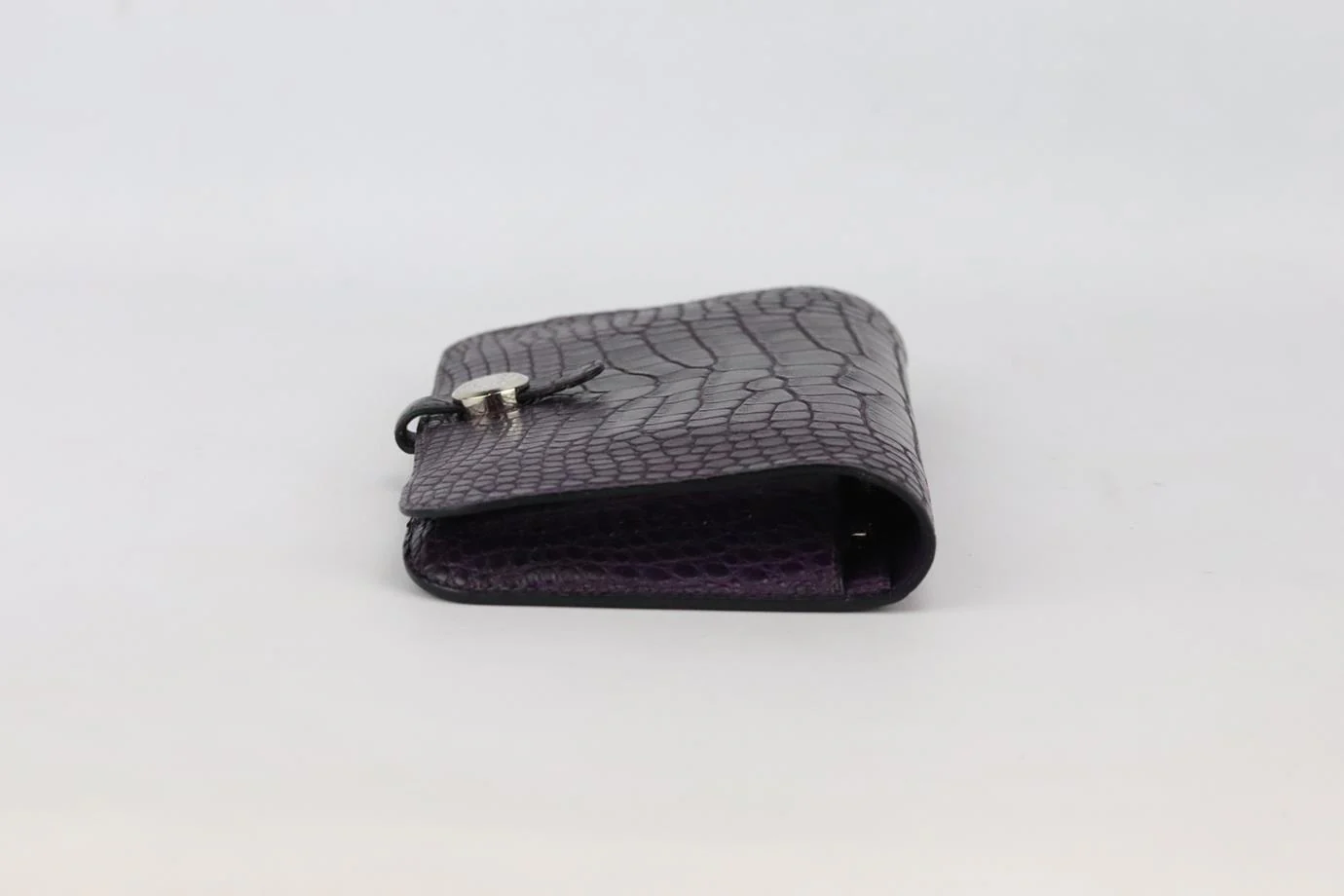 HERMÈS 2014 DOGON DUO ALLIGATOR MISSISSIPPIENSIS AND LEATHER WALLET - Image 5