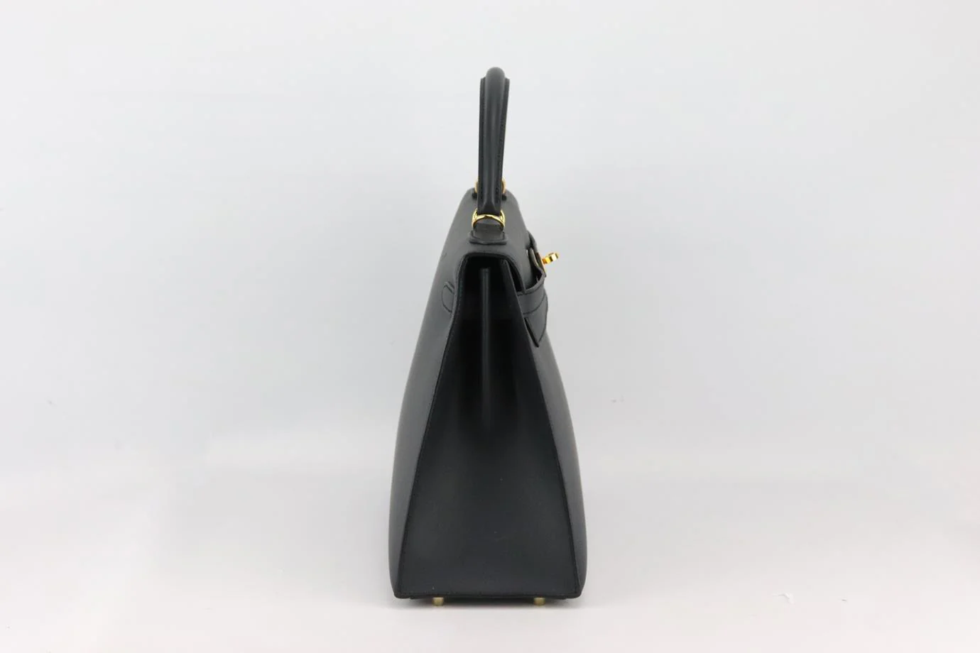 HERMÈS 2015 KELLY SELLIER 32CM SOMBRERO LEATHER BAG - Image 3