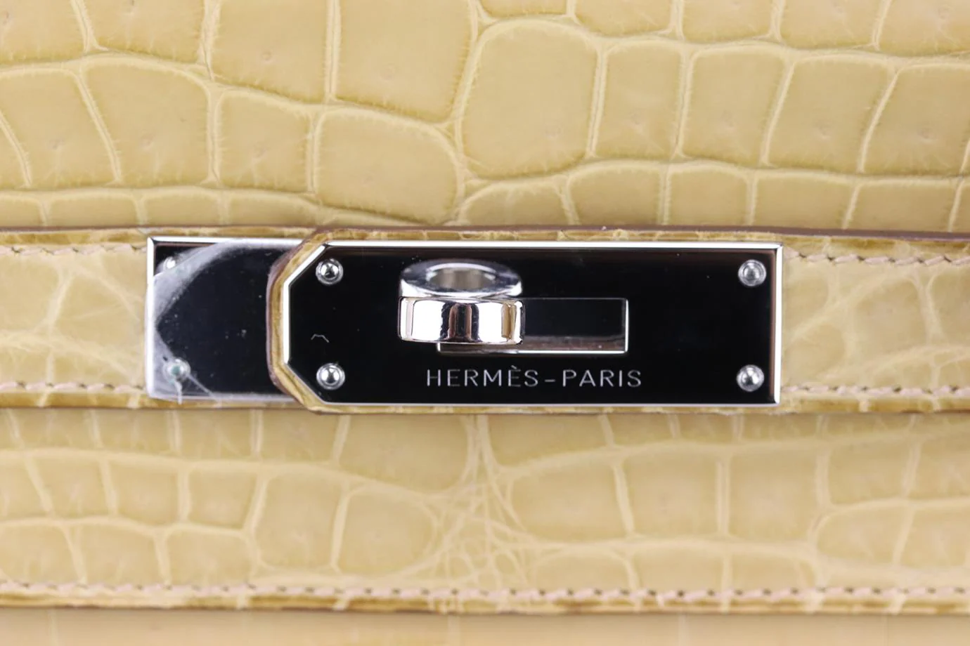 HERMÈS 2016 KELLY RETOURNE 35CM MATTE NILOTICUS CROCODILE LEATHER BAG - Image 10