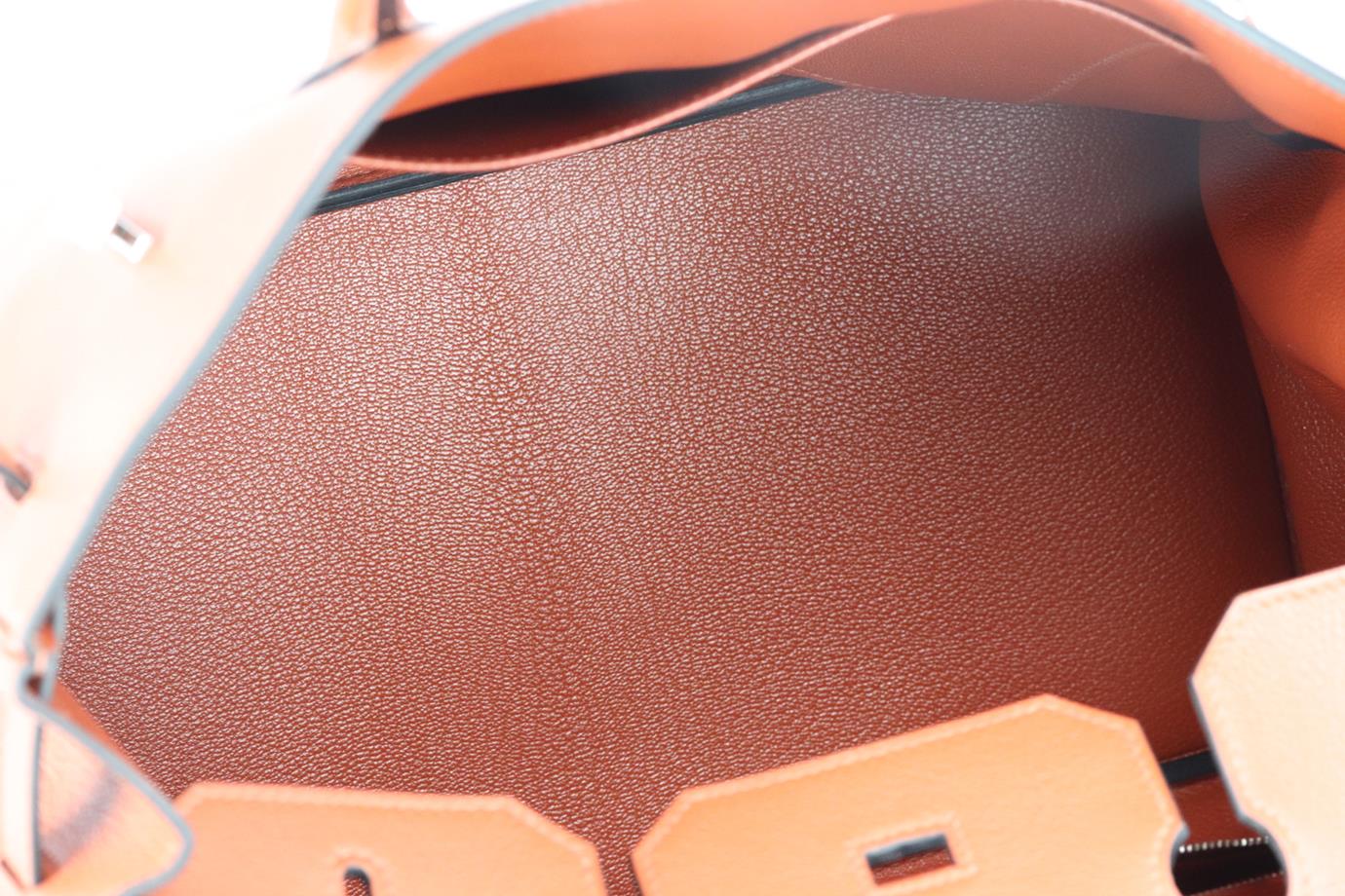 HERMÈS 2017 BIRKIN 35CM TAURILLON NOVILLO LEATHER BAG - Image 11