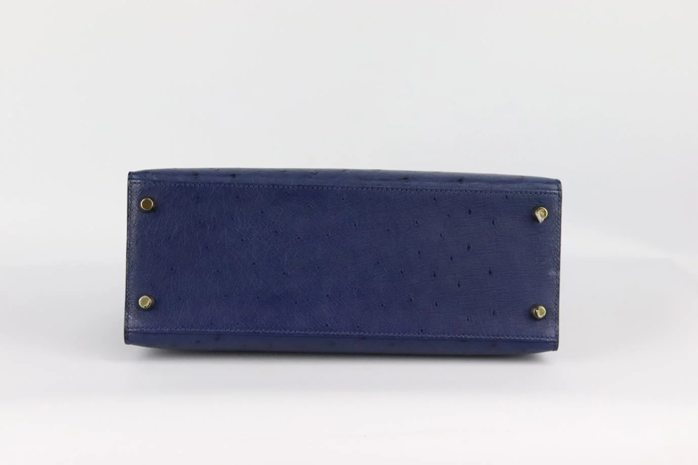 HERMÈS 2017 SPECIAL ORDER KELLY SELLIER 28CM OSTRICH LEATHER BAG - Image 6