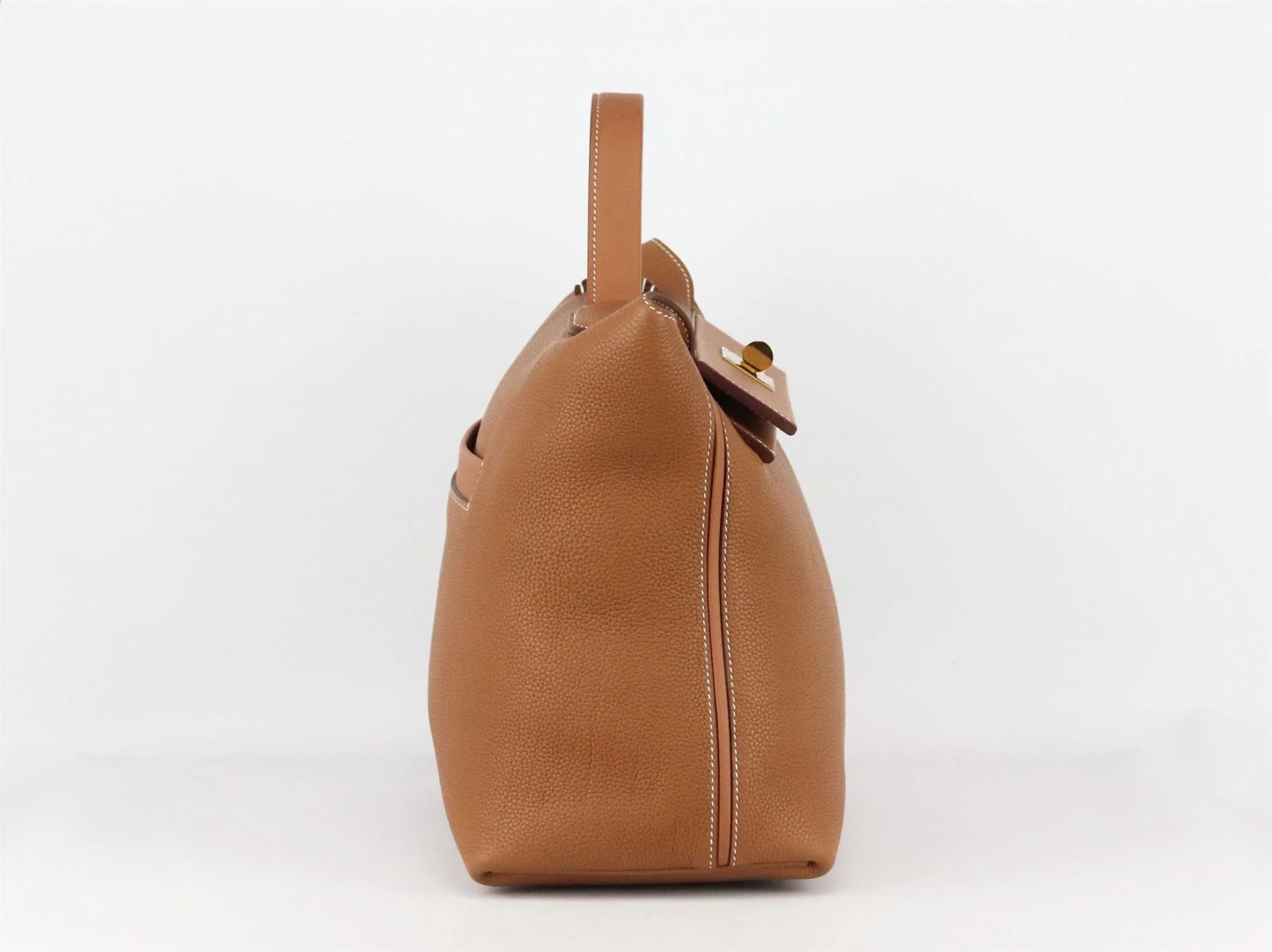 HERMÈS 2019 24/24 35CM TAURILLON MAURICE AND SWIFT LEATHER HANDBAG - Image 3
