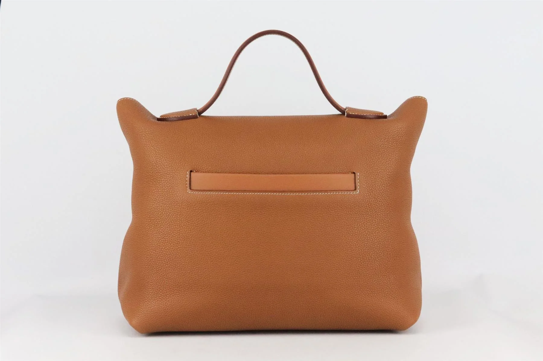HERMÈS 2019 24/24 35CM TAURILLON MAURICE AND SWIFT LEATHER HANDBAG - Image 4