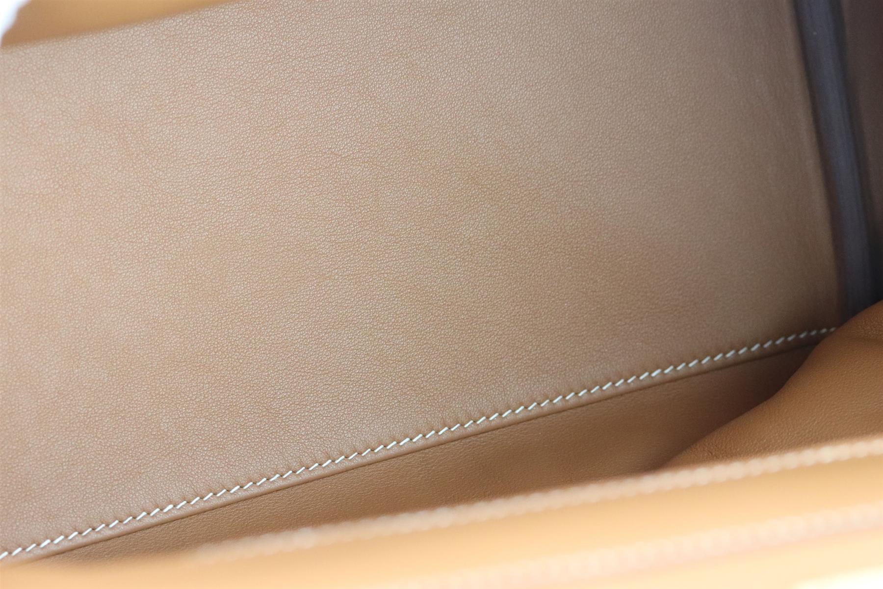 HERMÈS 2019 24/24 35CM TAURILLON MAURICE AND SWIFT LEATHER HANDBAG - Image 9