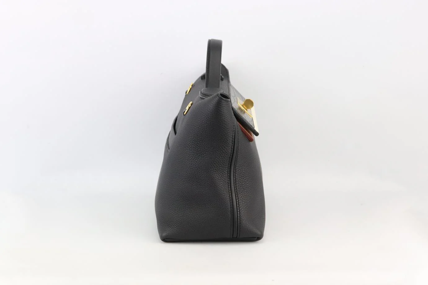 HERMÈS 2020 24/24 29CM TOGO LEATHER, ALLIGATOR AND SWIFT LEATHER BAG - Image 4