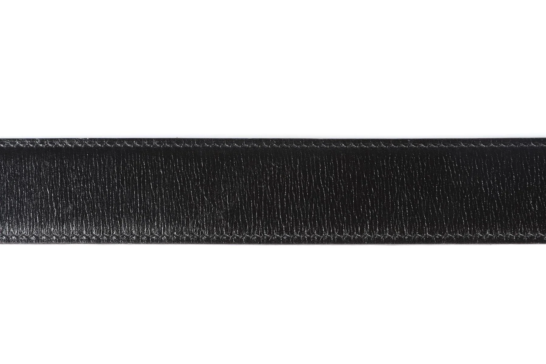HERMÈS BLACK 2008 CONSTANCE H 32MM LEATHER WAIST BELT 80 CM - Image 5