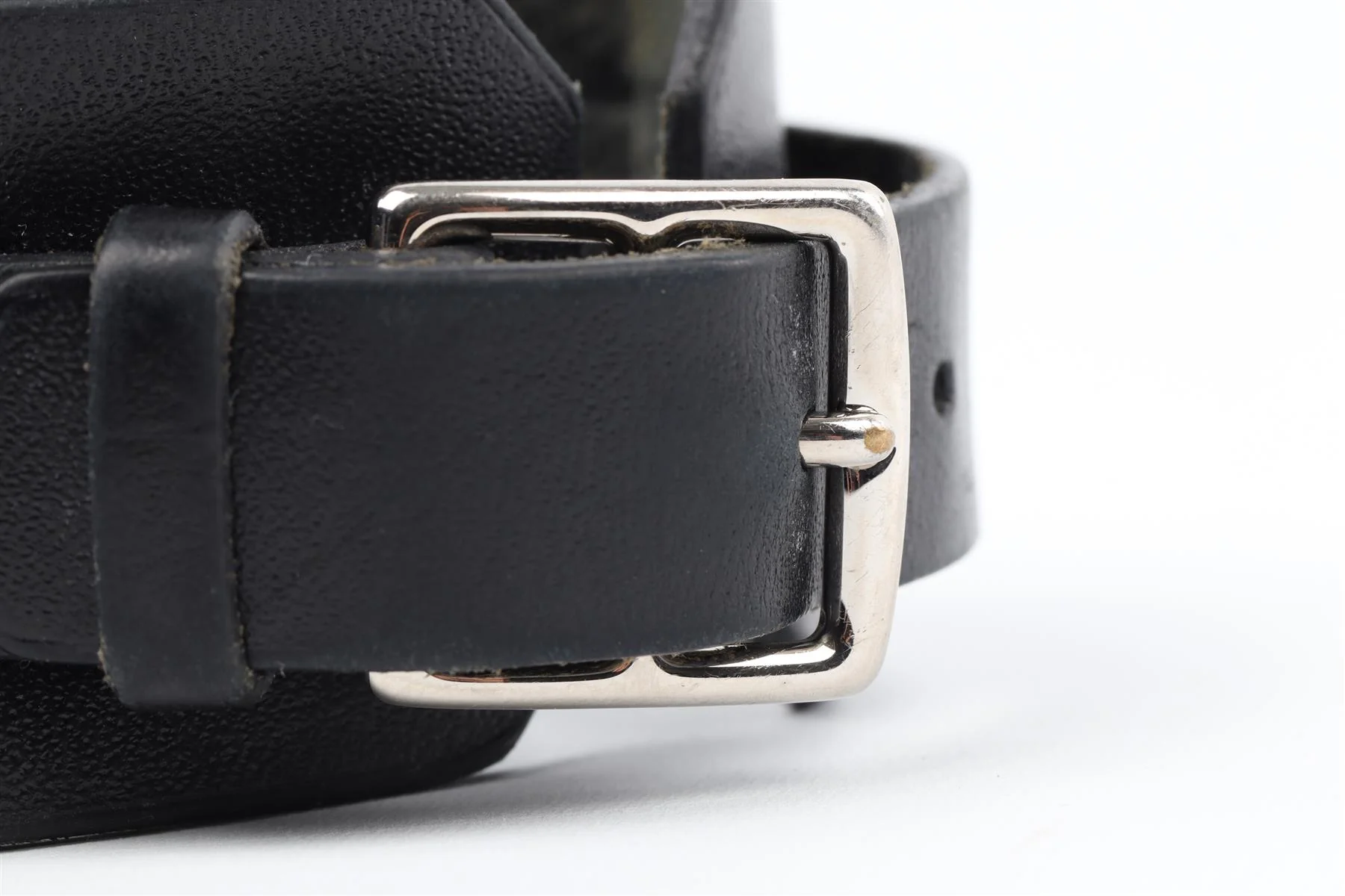 HERMÈS BLACK 2013 LEATHER BRACELET - Image 6