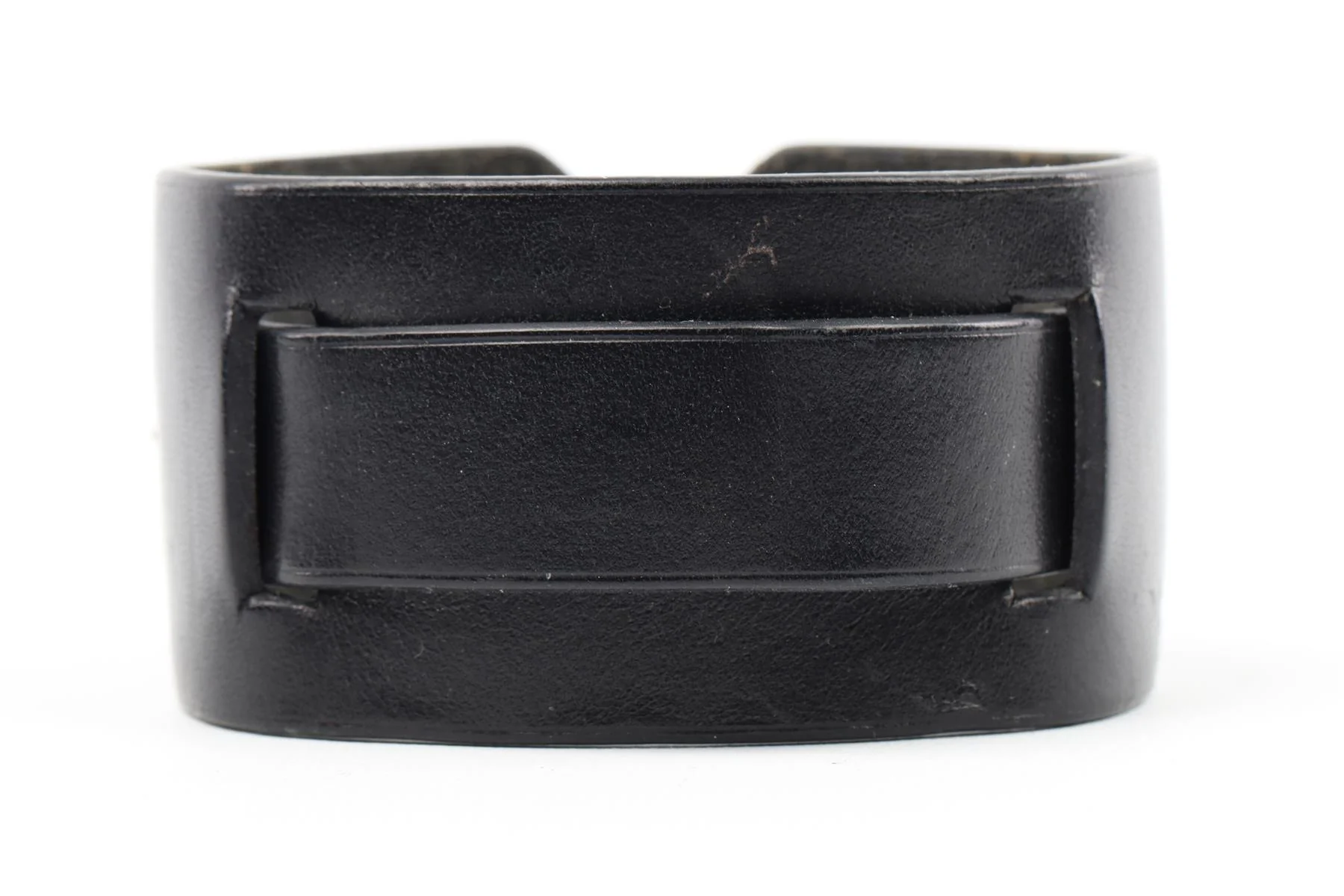 HERMÈS BLACK 2013 LEATHER BRACELET - Image 4