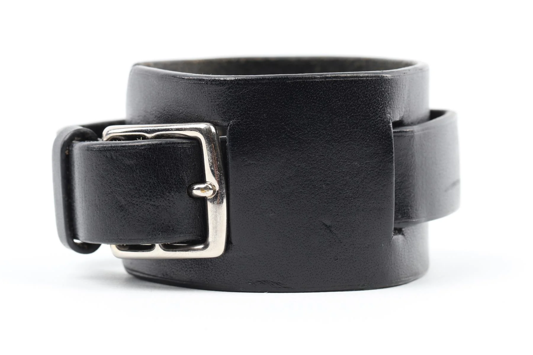 HERMÈS BLACK 2013 LEATHER BRACELET - Image 5