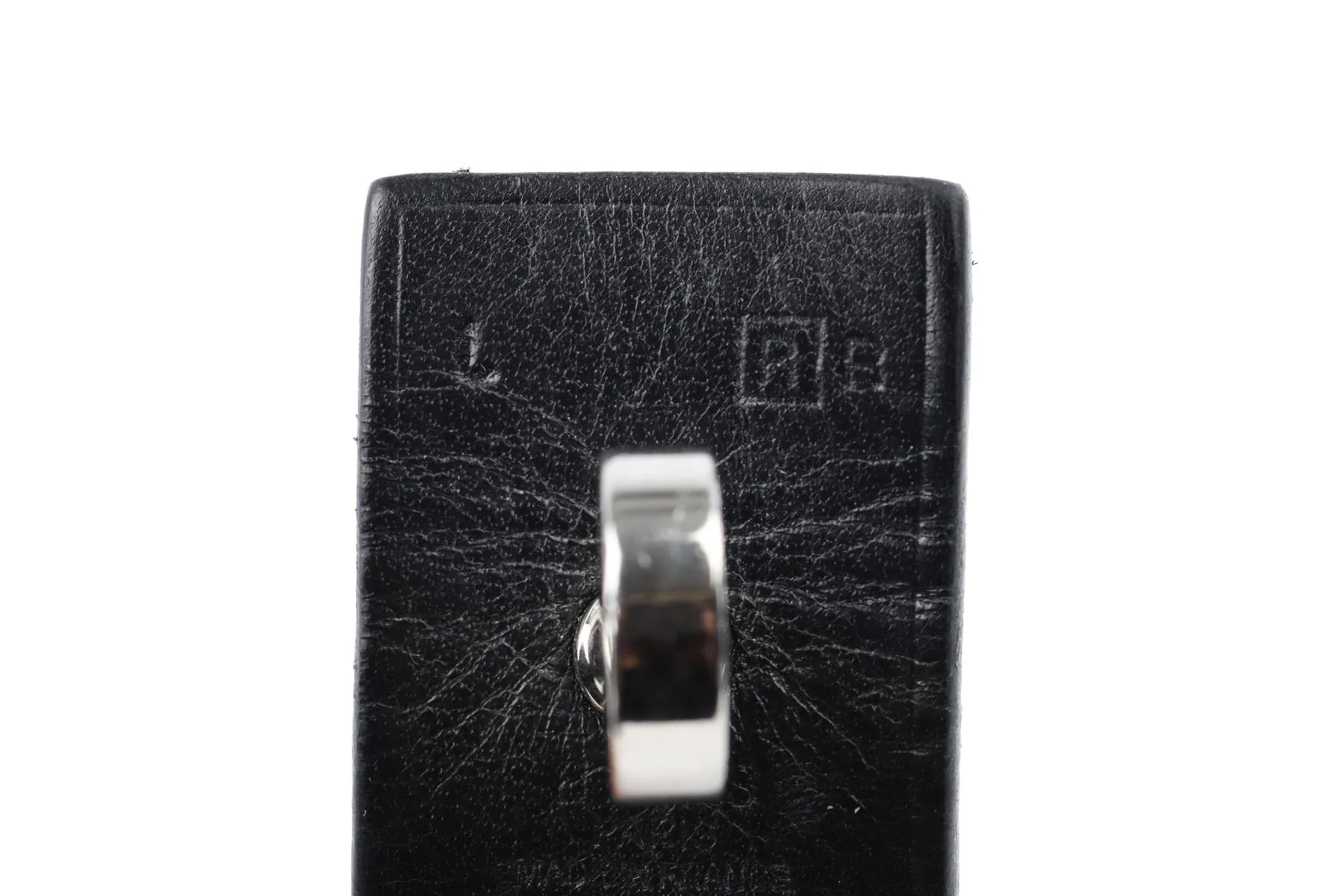 HERMÈS BLACK 2014 HIP HOP LEATHER BRACELET - Image 8
