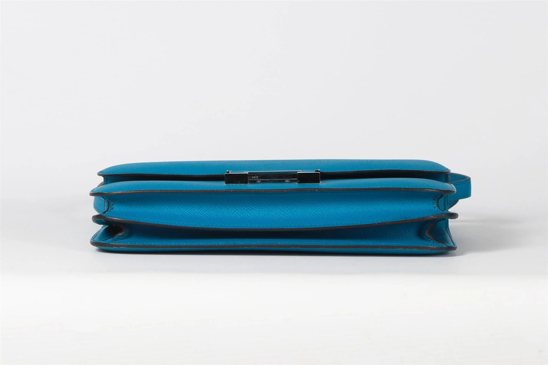 HERMÈS BLUE 2014 CONSTANCE ELAN EPSOM LEATHER SHOULDER BAG - Image 8