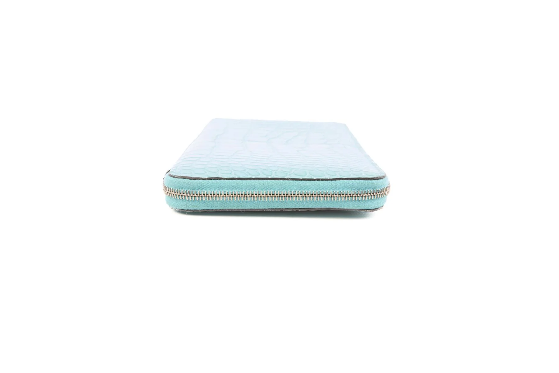 HERMĂS BLUE 2015 AZAP CLASSIC MATTE ALLIGATOR MISSISSIPPIENSIS WALLET - Image 5